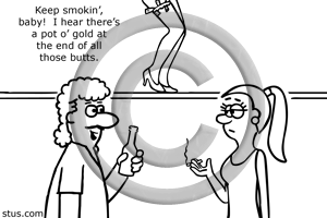 Tobacco Litigation Cartoons 